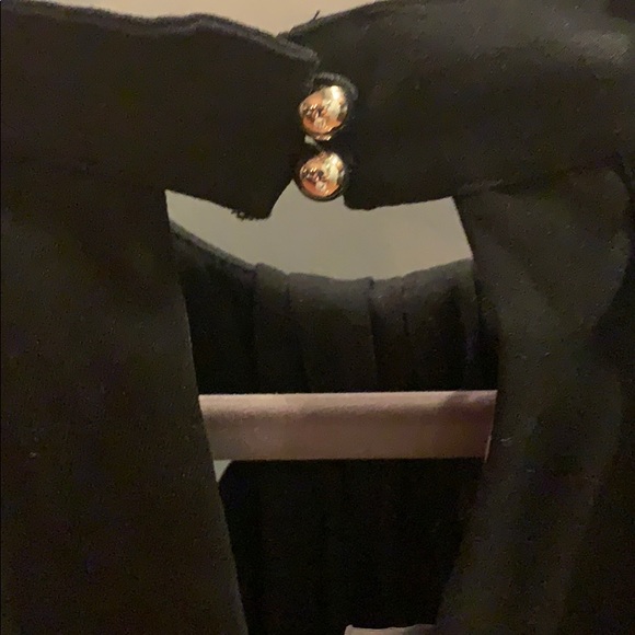 Bebe NWT Crew Neck Banded Halter Top Sea Tide - Picture 2 of 12